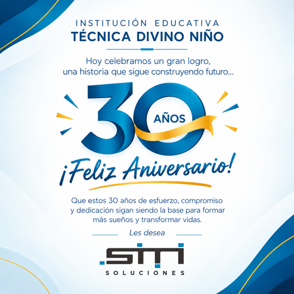 IE Educativa Divino Niño 30 años